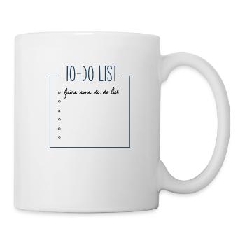 To-do list - Mug - white - Right