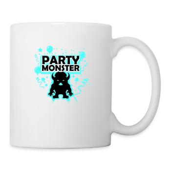 Party monster light blue - Mug - white - Right