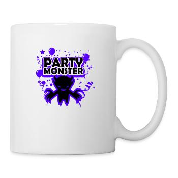 Party monster dark purple - Mug - white - Right