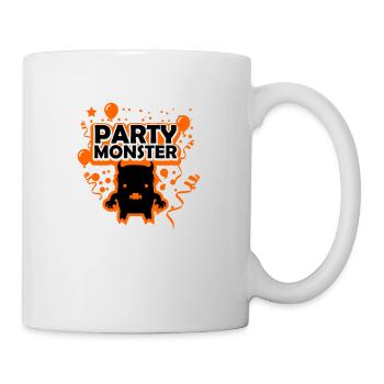 Party monster orange - Mug - white - Right