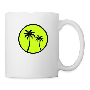 Palm trees - Mug - white - Right