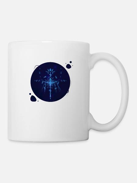 Mystique Collection ~ Mitternachtsblau ~ n°4 - Tasse - Weiß