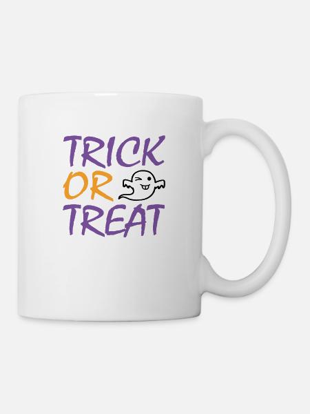 Trick or Treat Halloween - Tasse - Weiß