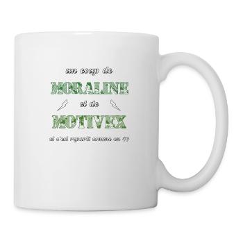 Un coup de Motivex et de Moraline - Mug blanc - blanc - Droite