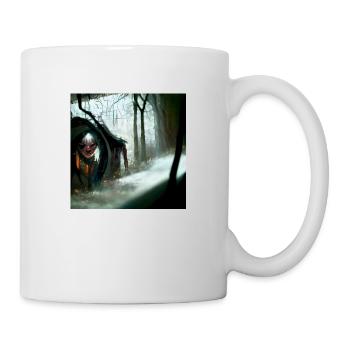 Verloren - Tasse - Weiß - Rechts