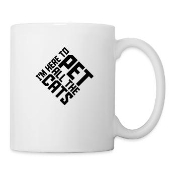 Pet All The Cats - Mug - white - Right