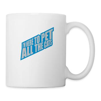 Pet All The Cats - Mug - white - Right