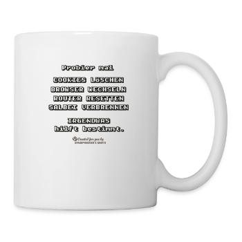 Cookies löschen - Tasse - Weiß - Rechts