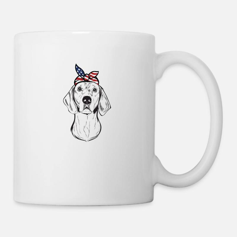 Foxhound für Hundebesitzer - Foxhound - Tasse - Weiß