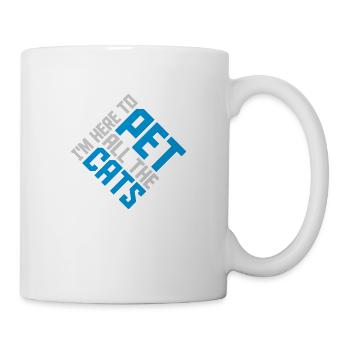 Pet All The Cats - Mug - white - Right