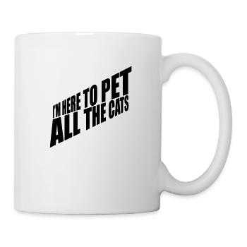 Animaux de compagnie tous les chats - Mug blanc - blanc - Droite