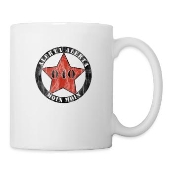 Antifaschistische Aktion Hamburg - Tasse - Weiß - Rechts