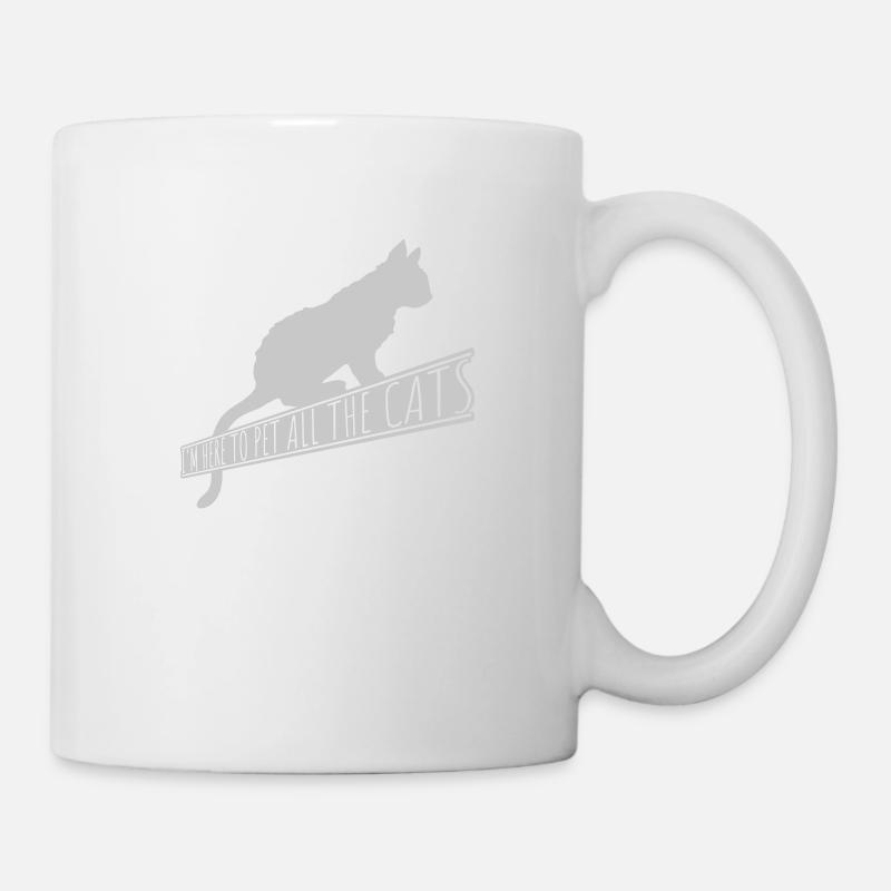 Animaux de compagnie tous les chats - Mug blanc - blanc