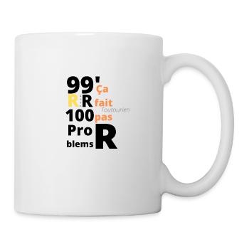 RsansR 99'100problems - Mug blanc - blanc - Droite