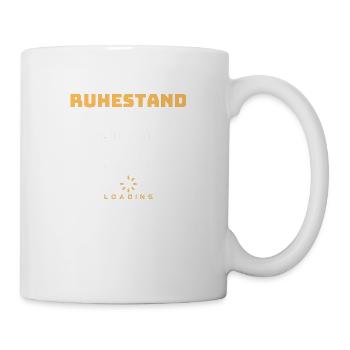 Ruhestand Ferien für alte 2024 Loading Geschenk - Tasse - Weiß - Rechts