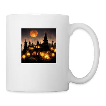 Halloween House - Mug - white - Right
