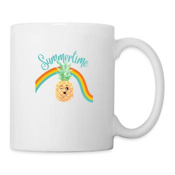 Summertime - Tasse - Weiß - Rechts