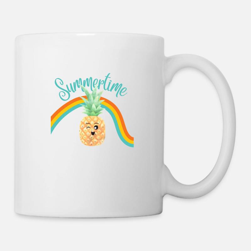 Summertime - Tasse - Weiß