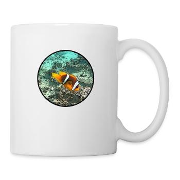 Poisson clown - Mug blanc - blanc - Droite