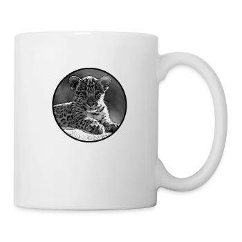 Baby-Jaguar - Tasse - Weiß - Rechts