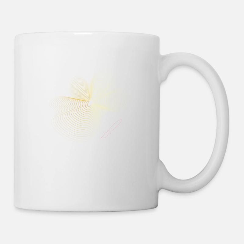 gold art - Mug - white