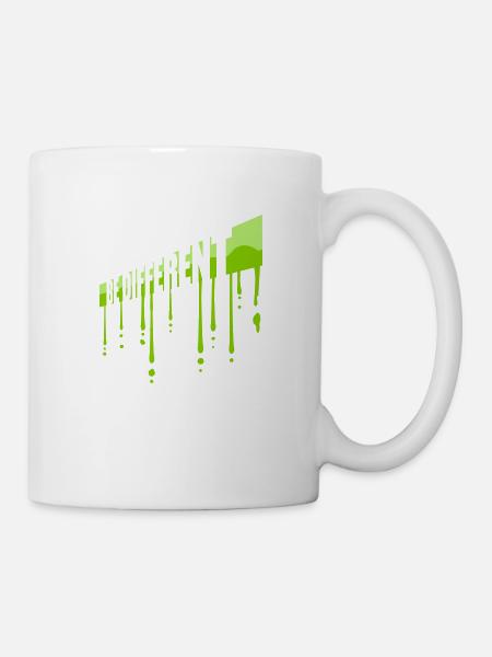Be different Logo Design - Tasse - Weiß