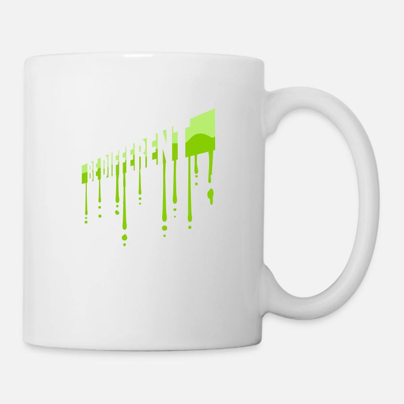 Be different Logo Design - Tasse - Weiß