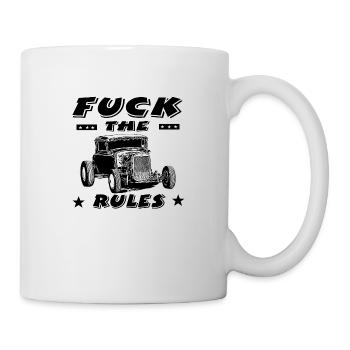 Voiture - Mug blanc - blanc - Droite