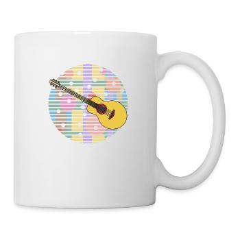 Gitarre - Tasse - Weiß - Rechts