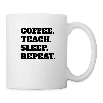 Teacher Coffee Primary School Teacher Coffee Coffee Cup - Mug - white - Right