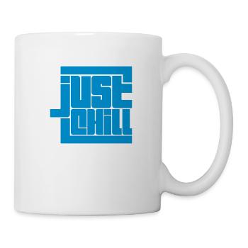 Saying Just Chill Logo - Mug - white - Right