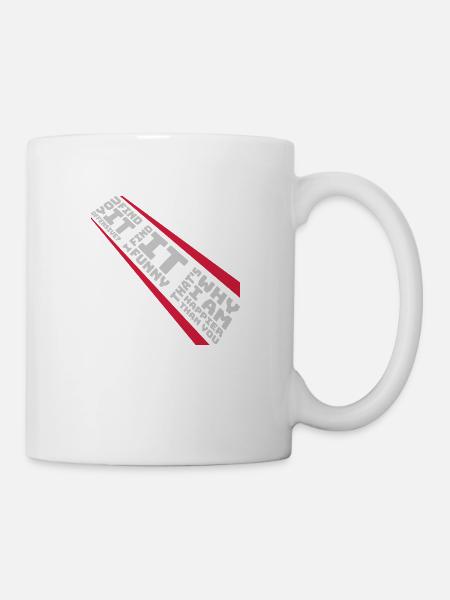 You find it offensive - Mug - white