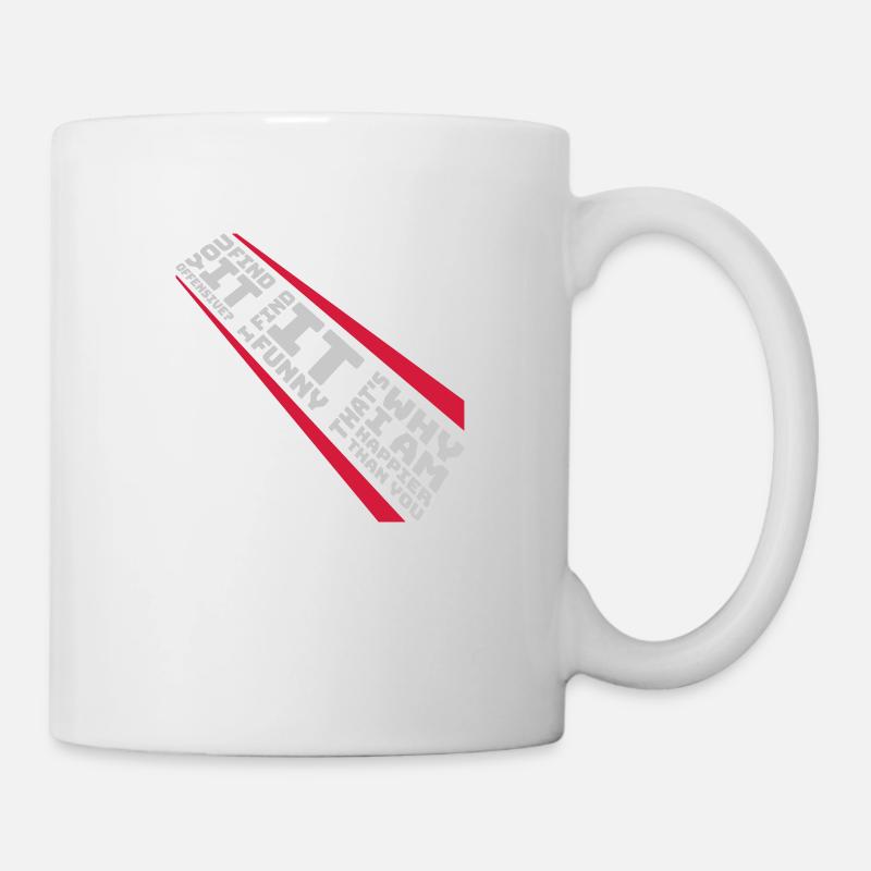 You find it offensive - Mug - white