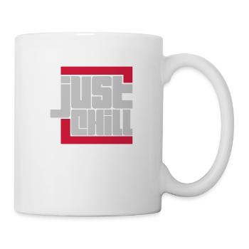 Quote Just Chill Logo - Mug - white - Right