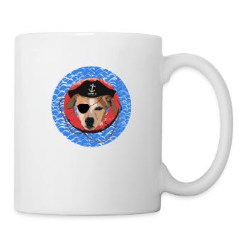 THE PIRATE TERRIER - Mug - white - Right