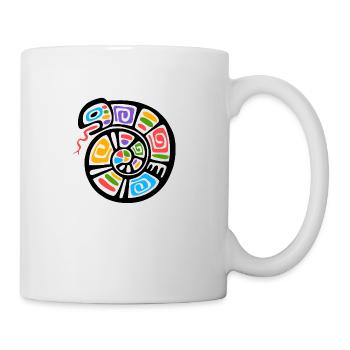 Culture des Incas, symbole - Mug blanc - blanc - Droite