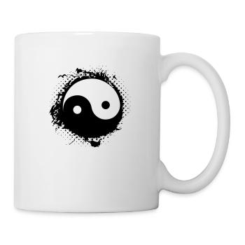 Yin und Yang - Tasse - Weiß - Rechts