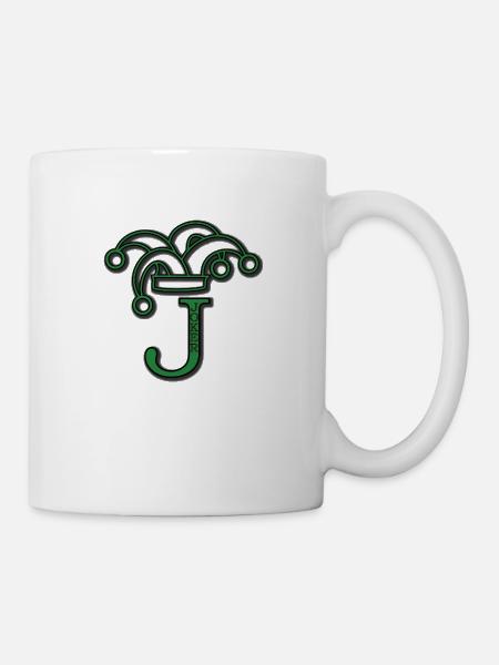 Poker Joker - Tasse - Weiß