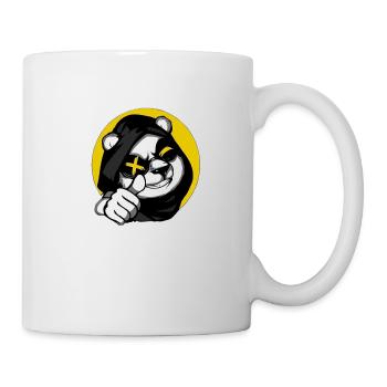 Bear and panda - Mug - white - Right