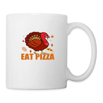 Save a Turkey Eat Pizza - Mug - white - Right