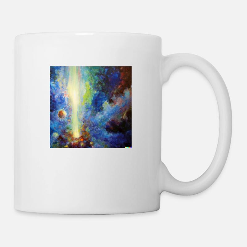 White hole in space - Mug - white