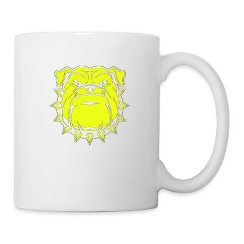 Angry face face angry Swedish Swedish dog - Mug - white - Right