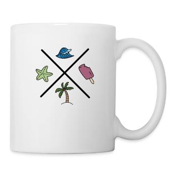 Design for the summer - Mug - white - Right