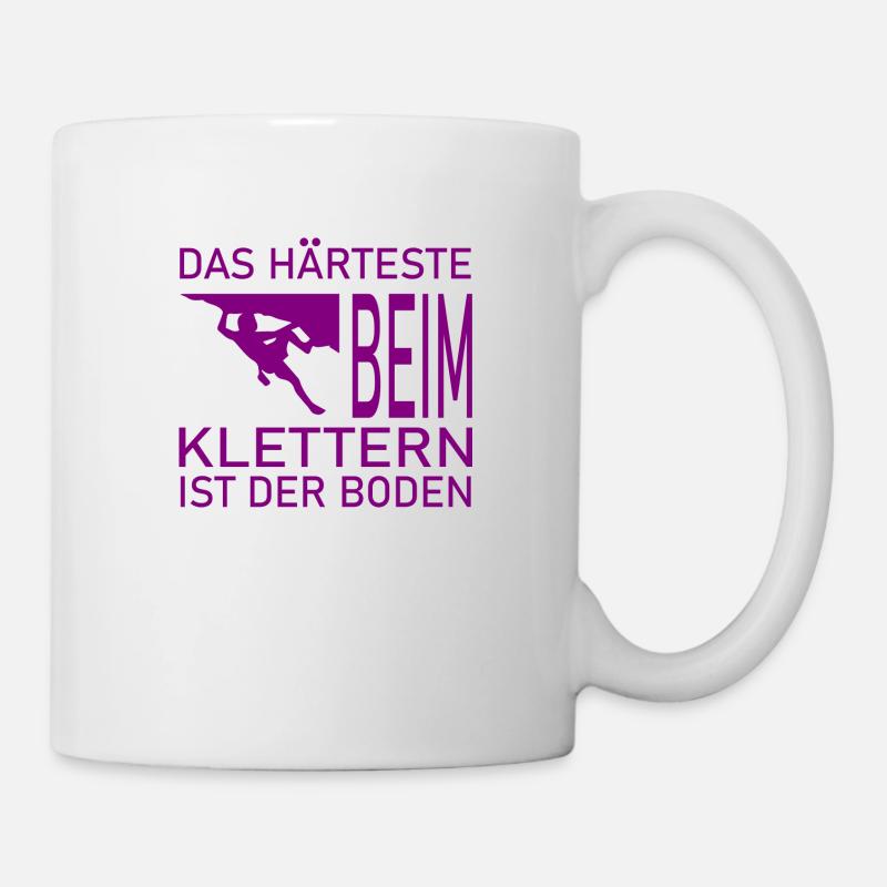climbing - Tasse - Weiß
