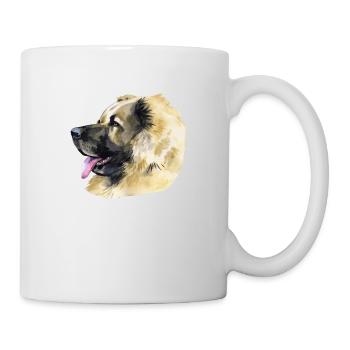 Kaukasischer Ovcharka Hundebesitzer Hundeliebhaber - Tasse - Weiß - Rechts