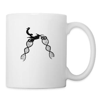 Motorcross Gift Moto Cyclomoteur Motocycliste - Mug blanc - blanc - Droite
