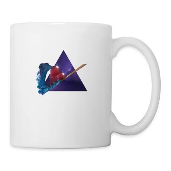 Dark side of Love train - Mug - white - Right