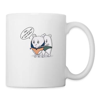 Conatus - humour philo Spinoza - Mug blanc - blanc - Droite