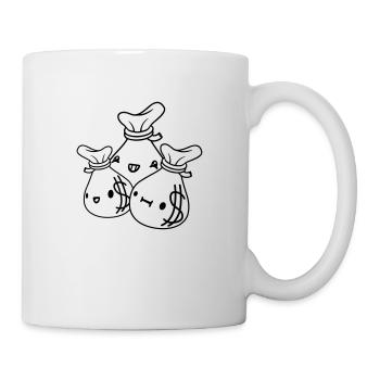Comic Money Bags Friends Team - Mug - white - Right