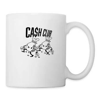 Money Bags Cash Club Team - Mug - white - Right